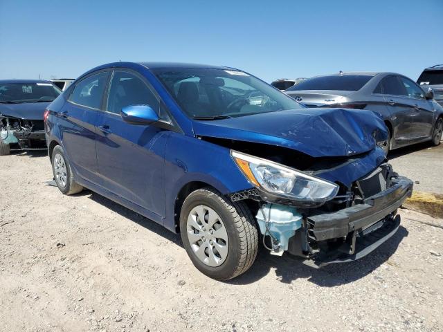 KMHCT4AE6HU279444 - 2017 HYUNDAI ACCENT SE BLUE photo 4