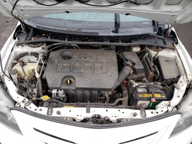5YFBU4EE9DP130931 - 2013 TOYOTA COROLLA BASE WHITE photo 11