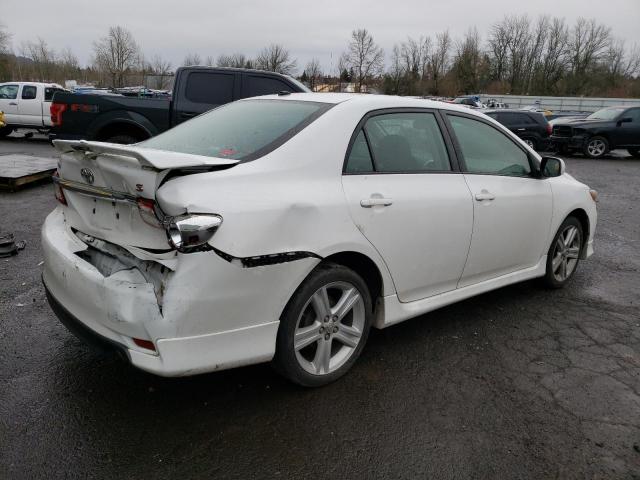 5YFBU4EE9DP130931 - 2013 TOYOTA COROLLA BASE WHITE photo 3