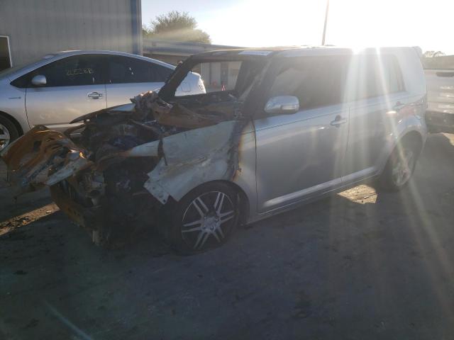 JTLKE50E781022185 - 2008 TOYOTA SCION XB 银色 照片 2