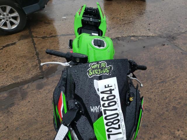 ML5EXER15PDA94404 - 2023 KAWASAKI EX650 R GREEN photo 5