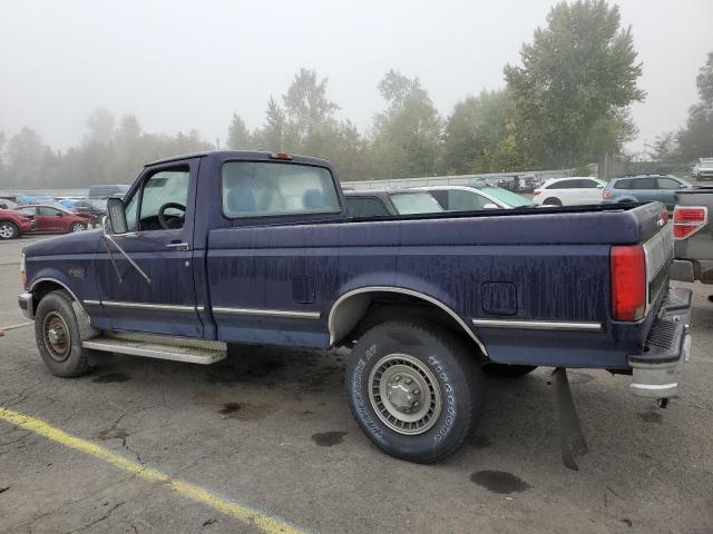 2FTHF25G7RCA81331 - 1994 FORD F250 BLUE photo 2