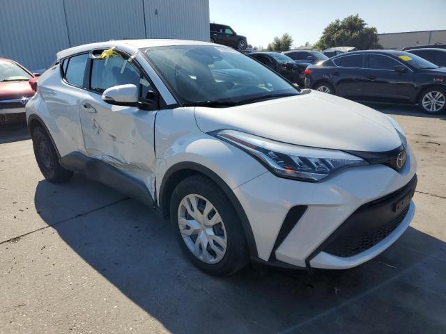 NMTKHMBX9MR129164 - 2021 TOYOTA C-HR XLE WHITE photo 4