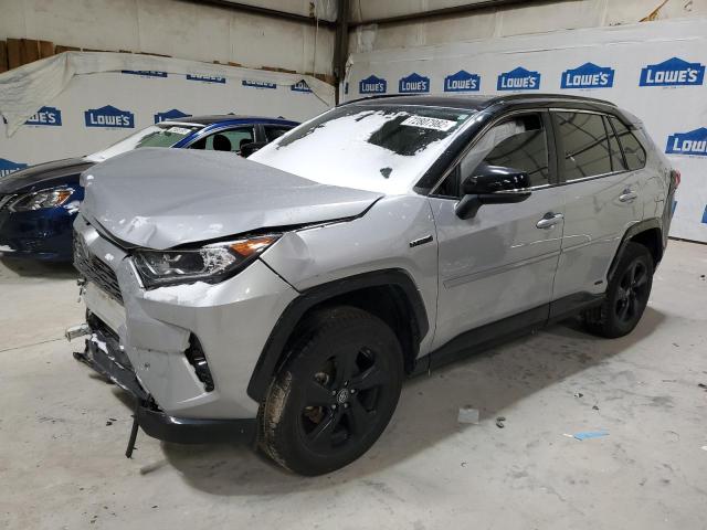 2T3EWRFV8KW027635 - 2019 TOYOTA RAV4 XSE GRAY photo 1