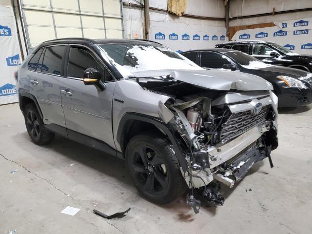 2T3EWRFV8KW027635 - 2019 TOYOTA RAV4 XSE GRAY photo 4