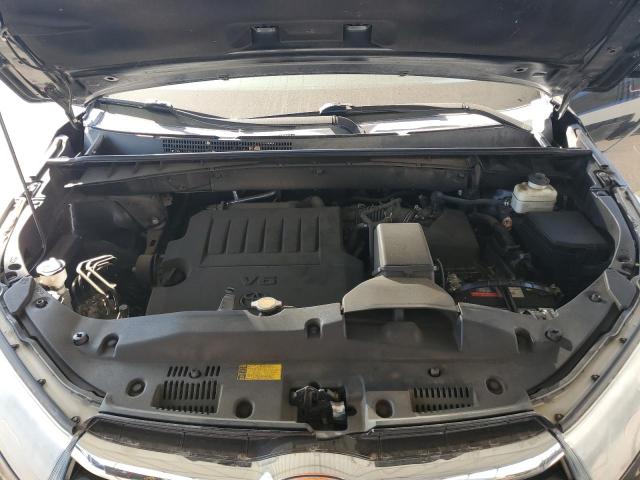 5TDJKRFH7FS096781 - 2015 TOYOTA HIGHLANDER XLE BLACK photo 12