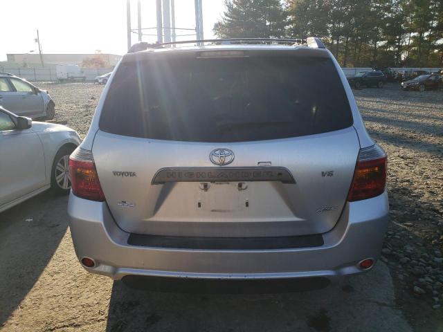 JTEES43A192147792 - 2009 TOYOTA HIGHLANDER SPORT SILVER photo 6