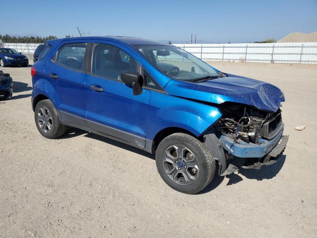 MAJ6P1SL1JC179514 - 2018 FORD ECOSPORT S BLUE photo 4