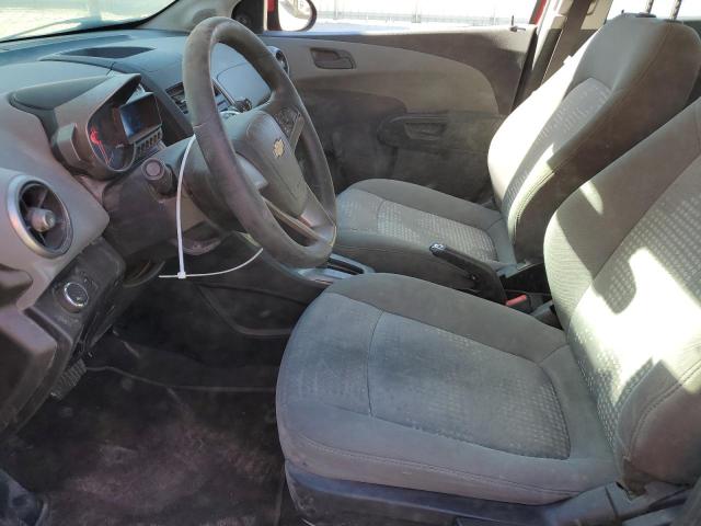 1G1JA6SH3F4157104 - 2015 CHEVROLET SONIC LS წითელი ფოტო 7