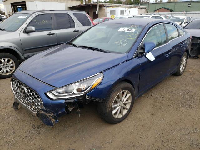 5NPE24AA9JH672531 - 2018 HYUNDAI SONATA ECO BLUE photo 1