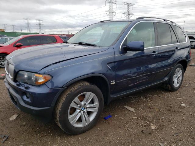 5UXFB53556LV28602 - 2006 BMW X5 4.4I BLUE photo 1