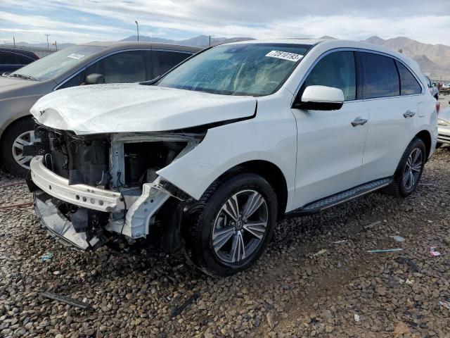 5J8YD4H32JL010057 - 2018 ACURA MDX WHITE photo 1