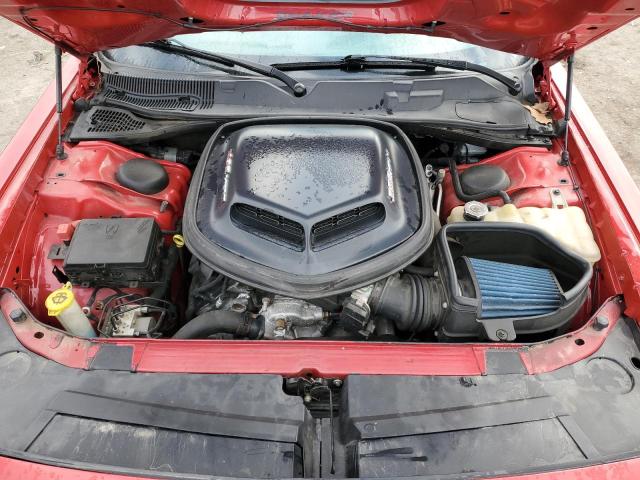 2C3CDZFJXGH315436 - 2016 DODGE CHALLENGER R/T SCAT PACK RED photo 11