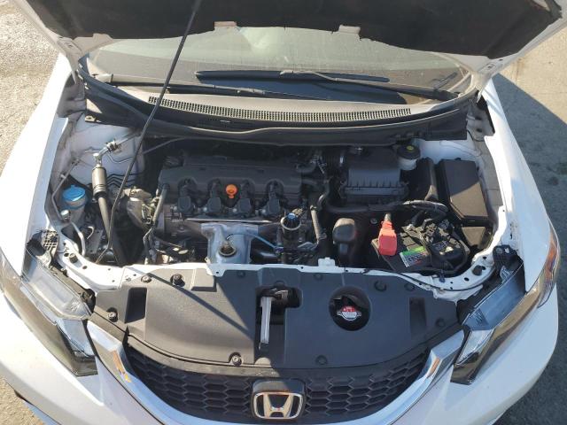 19XFB2F97FE215543 - 2015 HONDA CIVIC EXL WHITE photo 11