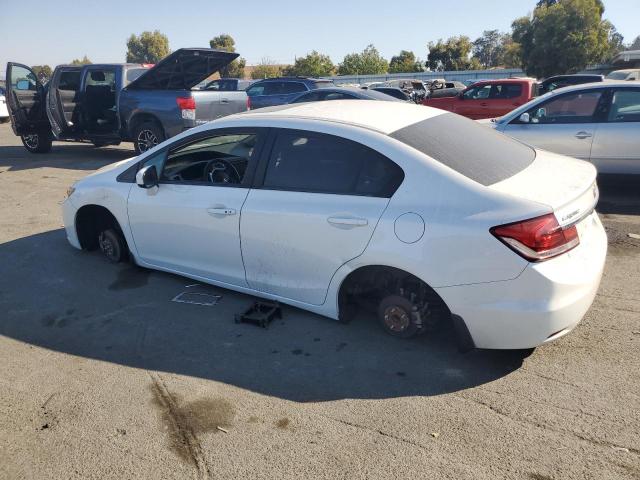 19XFB2F97FE215543 - 2015 HONDA CIVIC EXL WHITE photo 2