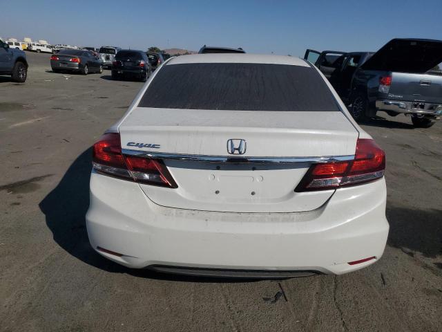 19XFB2F97FE215543 - 2015 HONDA CIVIC EXL WHITE photo 6