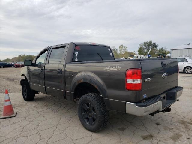 1FTPW14V06FB09265 - 2006 FORD F150 SUPERCREW GRAY photo 2