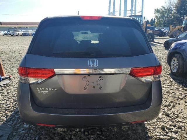 5FNRL5H42EB121589 - 2014 HONDA ODYSSEY EX GRAY photo 6