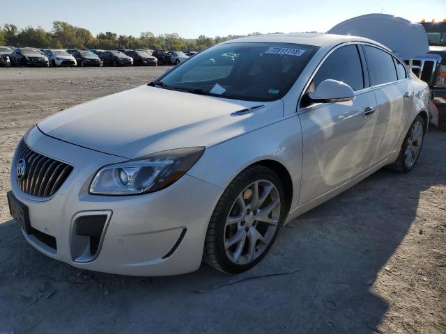 2G4GV5GV5D9198001 - 2013 BUICK REGAL GS WHITE photo 1