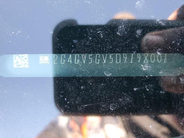 2G4GV5GV5D9198001 - 2013 BUICK REGAL GS WHITE photo 12