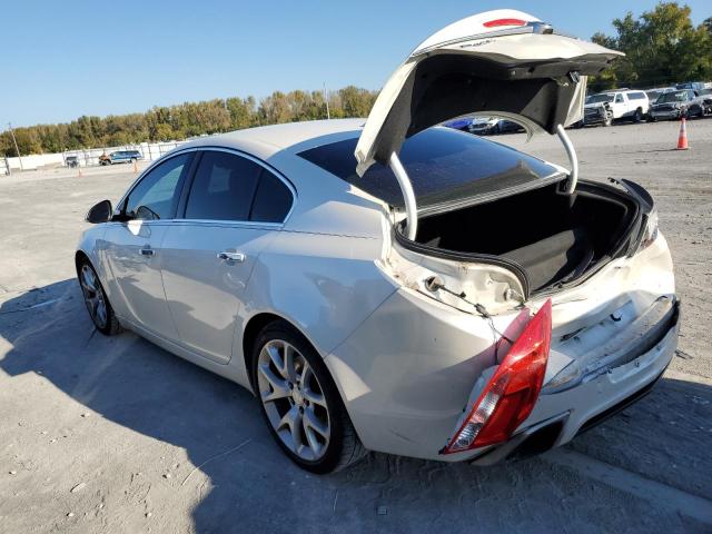 2G4GV5GV5D9198001 - 2013 BUICK REGAL GS WHITE photo 2