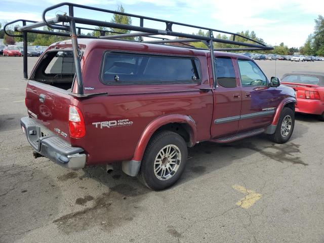 5TBBT44186S475288 - 2006 TOYOTA TUNDRA ACCESS CAB SR5 RED photo 3