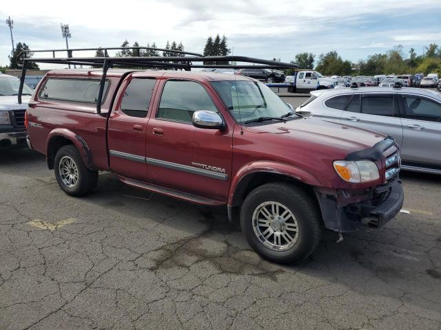 5TBBT44186S475288 - 2006 TOYOTA TUNDRA ACCESS CAB SR5 RED photo 4