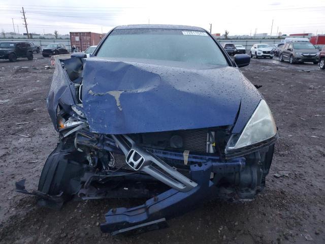 1HGCM66534A073145 - 2004 HONDA ACCORD EX BLUE photo 5