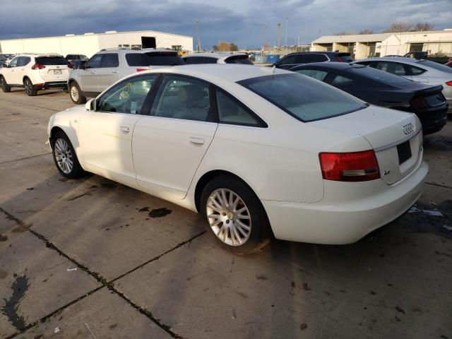 WAUDG74F56N057064 - 2006 AUDI A6 3.2 QUATTRO WHITE photo 2