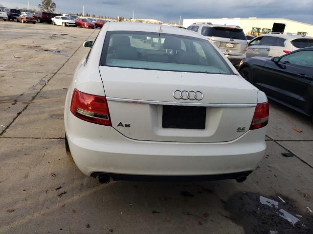 WAUDG74F56N057064 - 2006 AUDI A6 3.2 QUATTRO WHITE photo 6