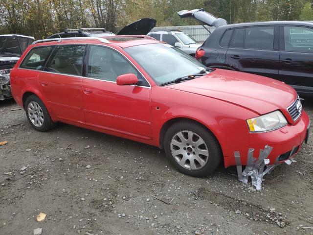 WAUDA24B3XN049080 - 1999 AUDI A6 AVANT QUATTRO RED photo 4