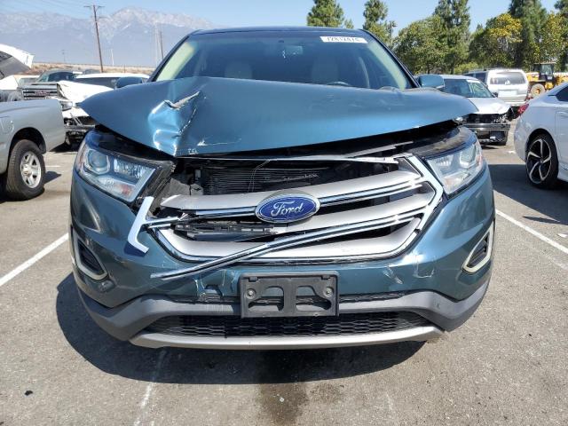 2FMPK3J92GBC59505 - 2016 FORD EDGE SEL TEAL photo 5