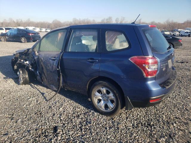 JF2SJAAC6EH507290 - 2014 SUBARU FORESTER 2.5I BLUE photo 2