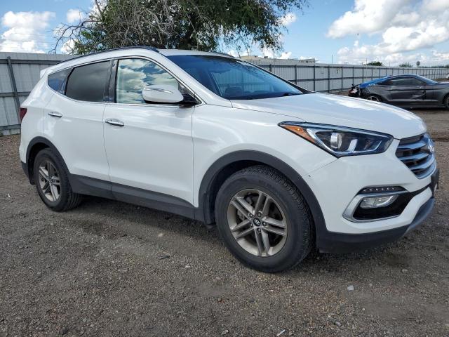 5NMZU3LB0JH102992 - 2018 HYUNDAI SANTA FE S WHITE photo 4