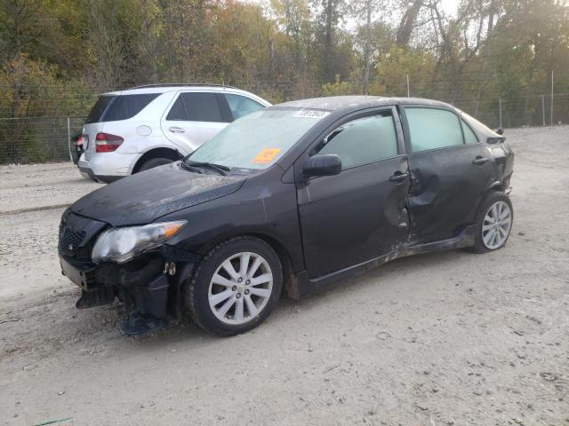 1NXBU4EE2AZ254694 - 2010 TOYOTA COROLLA BASE BLACK photo 1