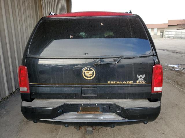 3GYFK66N43G340658 - 2003 CADILLAC ESCALADE ESV BLACK photo 6