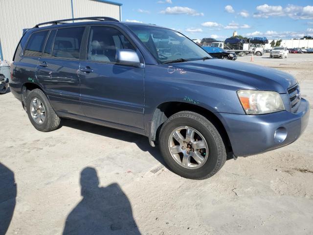 JTEGP21A670143005 - 2007 TOYOTA HIGHLANDER SPORT BLUE photo 4