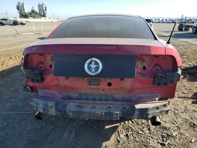 1ZVBP8AM9E5278617 - 2014 FORD MUSTANG RED photo 6