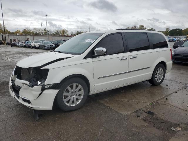 2C4RC1CG6CR233050 - 2012 CHRYSLER TOWN & COU TOURING L WHITE photo 1