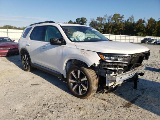 5FNYG1H88PB038635 - 2023 HONDA PILOT ELITE WHITE photo 4