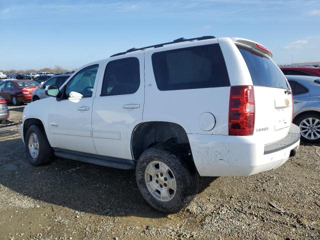 1GNSKBE03CR160128 - 2012 CHEVROLET TAHOE K1500 LT WHITE photo 2