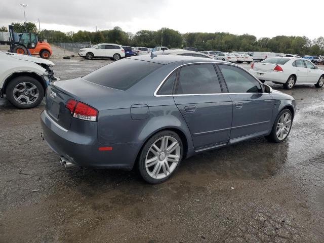 WAUGL78E67A190905 - 2007 AUDI NEW S4 QUATTRO GRAY photo 3