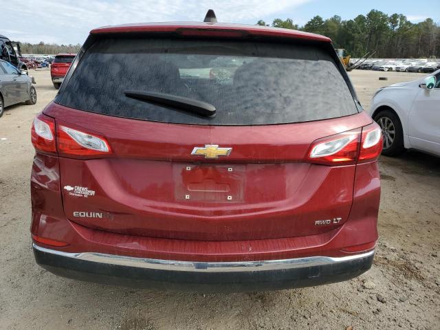 2GNAXUEV6L6222296 - 2020 CHEVROLET EQUINOX LT BURGUNDY photo 6