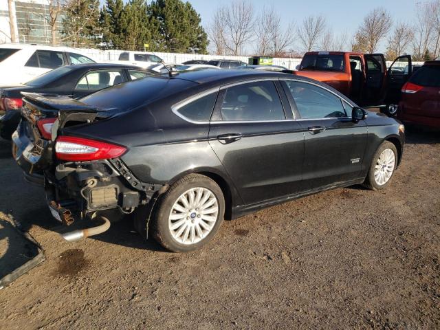 3FA6P0SU8DR380805 - 2013 FORD FUSION TITANIUM PHEV BLACK photo 3