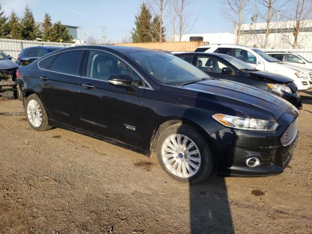 3FA6P0SU8DR380805 - 2013 FORD FUSION TITANIUM PHEV BLACK photo 4