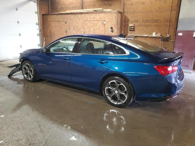 1G1ZG5ST5KF196159 - 2019 CHEVROLET MALIBU RS BLUE photo 2