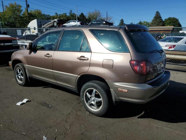 JT6HF10U0X0028358 - 1999 LEXUS RX 300 GOLD photo 2