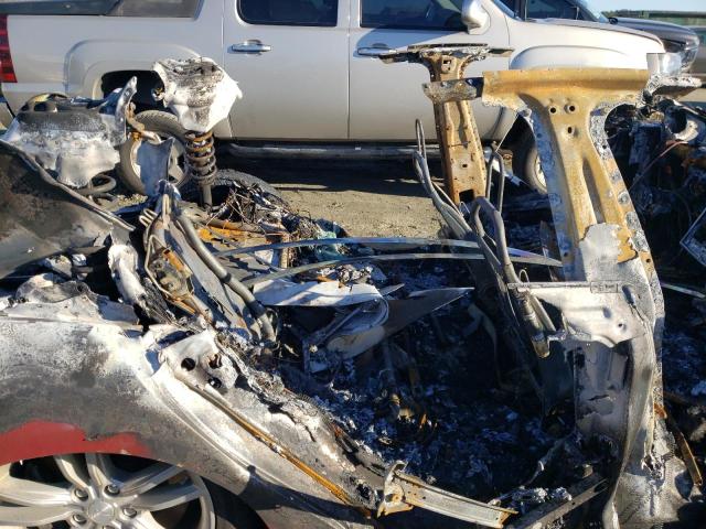 5YJSA1CG1DFP24274 - 2013 TESLA MODEL S Կարմիր լուսանկար 10