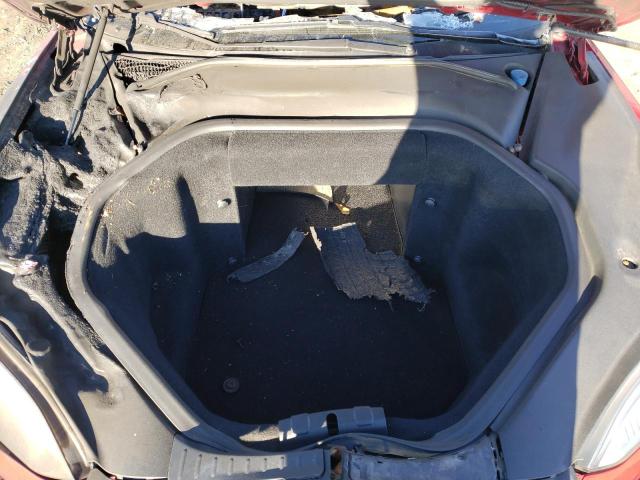 5YJSA1CG1DFP24274 - 2013 TESLA MODEL S Կարմիր լուսանկար 11