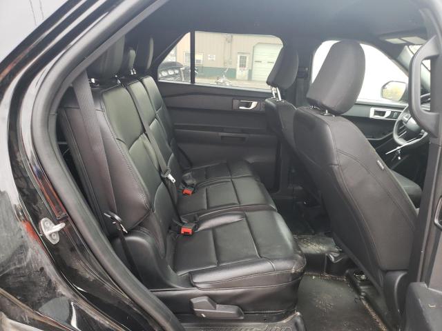 1FM5K8AB0NGB49887 - 2022 FORD EXPLORER POLICE INTERCEPTOR BLACK photo 10